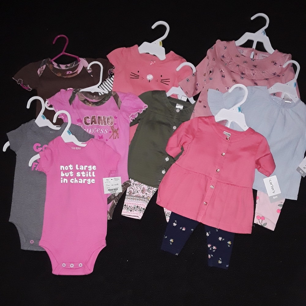 NWT 3-6 mo. BUNDLE !!! Carter's/Okie Dokie